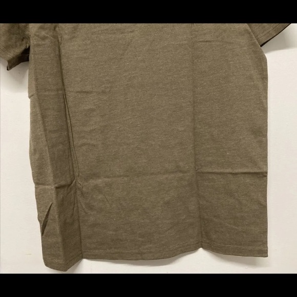 Flag & Anthem Mens T-Shirt Medium Light Brown Graphic Tee Adult Short Sleeve NWT - Picture 8 of 10